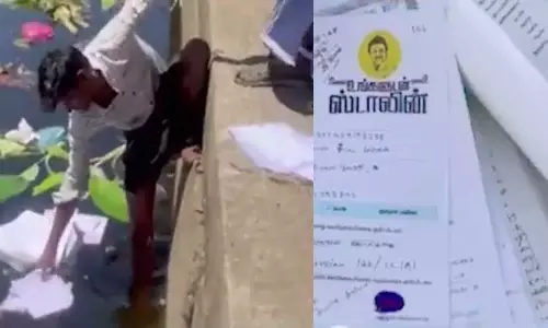 வைகை ஆற்றில் மனுக்கள் வீசப்பட்ட விவகாரம்; தாசில்தார் இடமாற்றம், 7 பேர் மீது ஒழுங்கு நடவடிக்கை