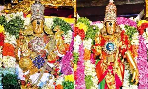 மதுரை ஆவணி மூல திருவிழா: உலவாக்கோட்டை அருளிய அலங்காரத்தில் சுந்தரேஸ்வரர் மதுரை ஆவணி மூல திருவிழா: உலவாக்கோட்டை அருளிய அலங்காரத்தில் சுந்தரேஸ்வரர்