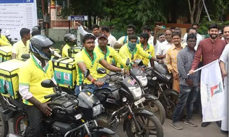 கடலூரில்  ZAAROZ என்ற புதிய உணவு டெலிவரி செயலி அறிமுகம்