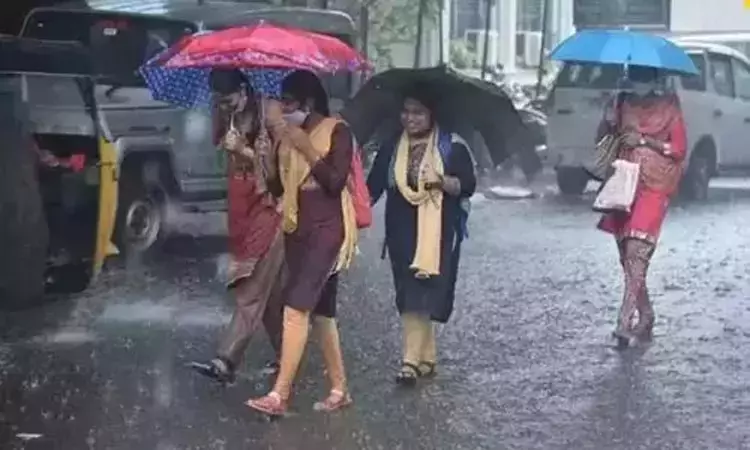 11 மாவட்டங்களில் இரவு 7 மணி வரை மழைக்கு வாய்ப்பு