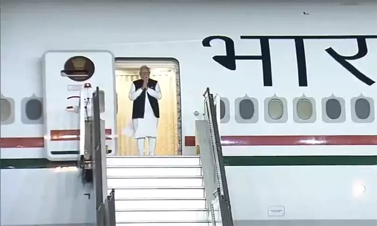 ஜப்பான், சீனா சுற்றுப்பயணம் நிறைவு: நாடு திரும்பினார் பிரதமர் மோடி