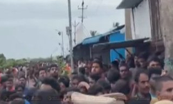 காட்டுப்பள்ளியில் வட மாநில தொழிலாளர்கள் திடீர் போராட்டம்