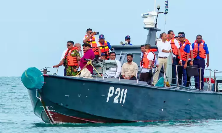 கச்சத்தீவை எக்காரணம் கொண்டும் விட்டுக்கொடுக்க மாட்டோம் ;  இலங்கை அதிபர் திட்டவட்டம்