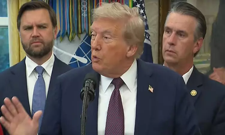 “நாங்கள் இந்தியாவுடன் நன்றாகப் பழகுகிறோம், ஆனால்..” - அமெரிக்க ஜனாதிபதி டிரம்ப் புலம்புல்