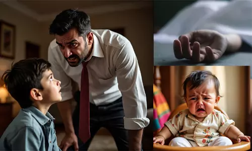 சிறுவன் அடித்து கொலை.. தாயின் 2-வது கணவர் வெறிச்செயல்.. பிணத்துடன் 2 நாட்கள் இருந்த  குழந்தை