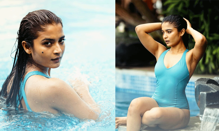 நீச்சல் உடையில் கலக்கும் ‘3 பி.எச்.கே. பட நடிகை.. வைரலாகும் புகைப்படங்கள்