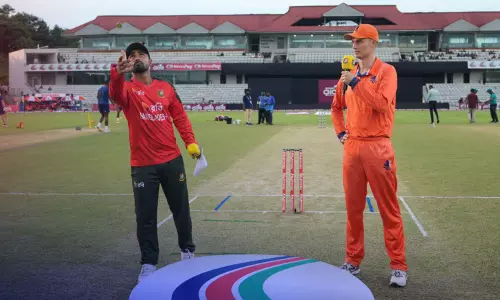 3வது டி20 போட்டி;  வங்காளதேச அணிக்கு எதிராக நெதர்லாந்து பந்துவீச்சு தேர்வு