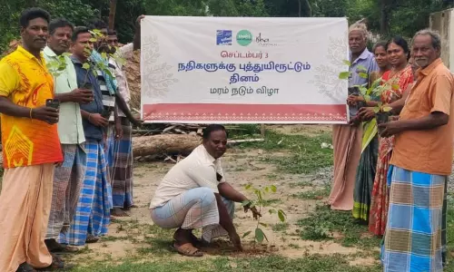 சத்குருவின் பிறந்த நாளில் 1 லட்சம் மரக்கன்றுகள் நடவு சத்குருவின் பிறந்த நாளில் 1 லட்சம் மரக்கன்றுகள் நடவு