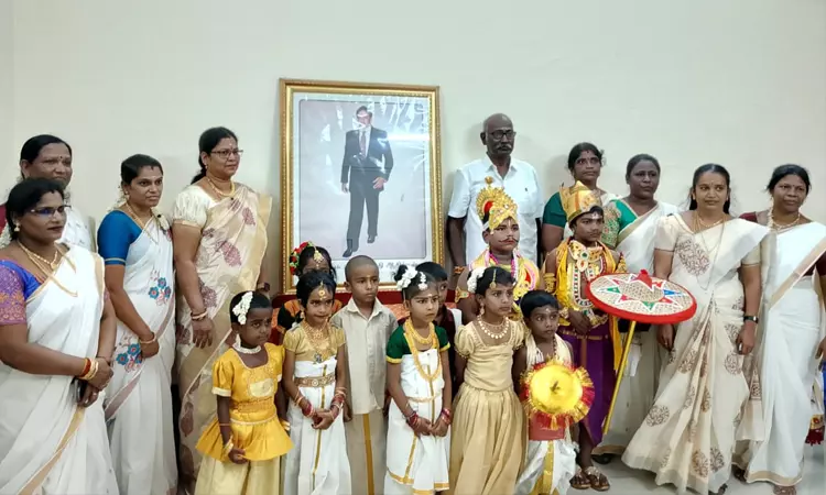 புழல் டாக்டர் சிவந்தி ஆதித்தனார் பள்ளியில் ஓணம் கொண்டாட்டம்