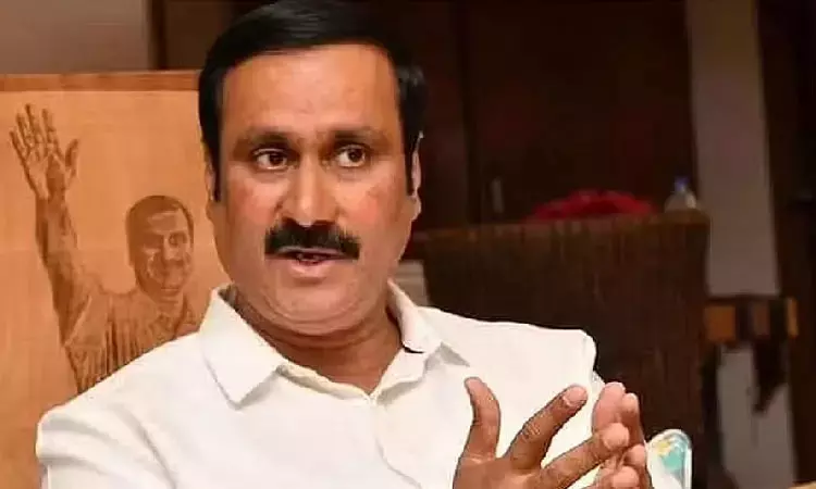 பட்டியலின பணியாளரை காலில் விழுந்து மன்னிப்பு கேட்க வைப்பதுதான் திமுகவின் சமூகநீதியா? - அன்புமணி கண்டனம்