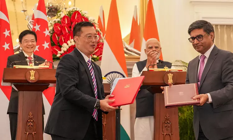 தொழில் நுட்பம், புதிய கண்டுபிடிப்பு ஆகியவை நம் நட்புறவின் வலிமையான தூண்கள்; வாங் உடனான சந்திப்பில் குறிப்பிட்ட பிரதமர் மோடி