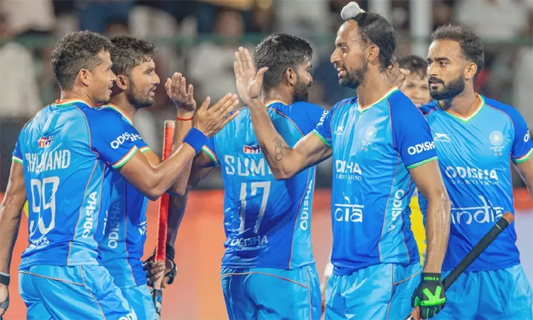 ஆசிய கோப்பை ஆக்கி: மலேசியாவை வீழ்த்தி இந்தியா அபார வெற்றி ஆசிய கோப்பை ஆக்கி: மலேசியாவை வீழ்த்தி இந்தியா அபார வெற்றி
