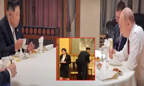 கிம் ஜாங் உன் பயன்படுத்திய பொருட்களை துடைத்த உதவியாளர்கள்: காரணம் என்ன?