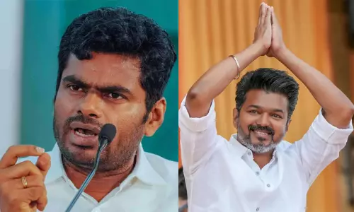 “விஜய் தாக்கத்தை ஏற்படுத்துவார்.. ஆனால்...” - அண்ணாமலை பரபரப்பு பேட்டி “விஜய் தாக்கத்தை ஏற்படுத்துவார்.. ஆனால்...” - அண்ணாமலை பரபரப்பு பேட்டி