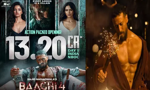 டைகர் ஷ்ராப் நடித்துள்ள “பாகி 4” படத்தின் முதல் நாள் வசூல்