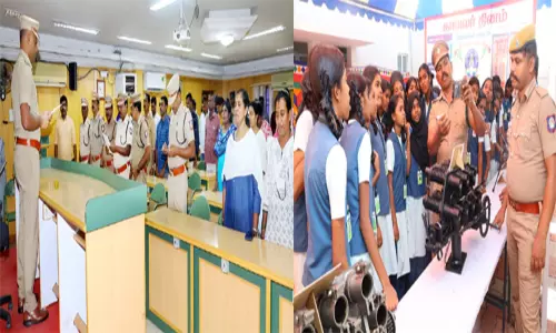 திருநெல்வேலி எஸ்.பி. அலுவலகத்தில் காவலர் தின உறுதிமொழி ஏற்பு