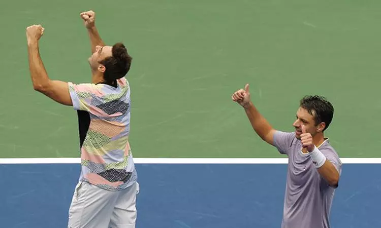 அமெரிக்க ஓபன் டென்னிஸ்: ஆண்கள் இரட்டையர் பிரிவில் கிரானோலர்ஸ் - ஜெபாலோஸ் ஜோடி சாம்பியன்