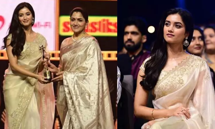 சைமா விருதுகள்: சிறந்த அறிமுக நடிகை விருதை வென்ற பாக்யஸ்ரீ போர்ஸ் சைமா விருதுகள்: சிறந்த அறிமுக நடிகை விருதை வென்ற பாக்யஸ்ரீ போர்ஸ்