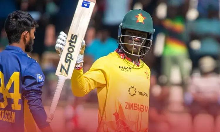 3-வது டி20: இலங்கைக்கு கடின இலக்கு நிர்ணயித்த ஜிம்பாப்வே 3-வது டி20: இலங்கைக்கு கடின இலக்கு நிர்ணயித்த ஜிம்பாப்வே