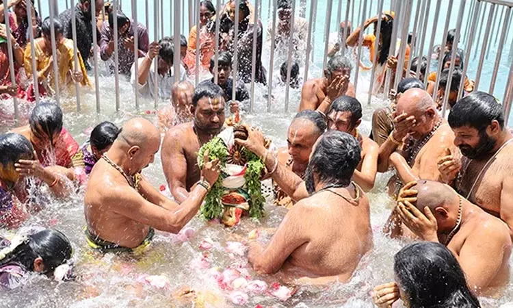 திருச்சானூர் பத்மாவதி தாயார் கோவிலில் பூர்ணாஹுதியுடன் பவித்ரோற்சவம் நிறைவு