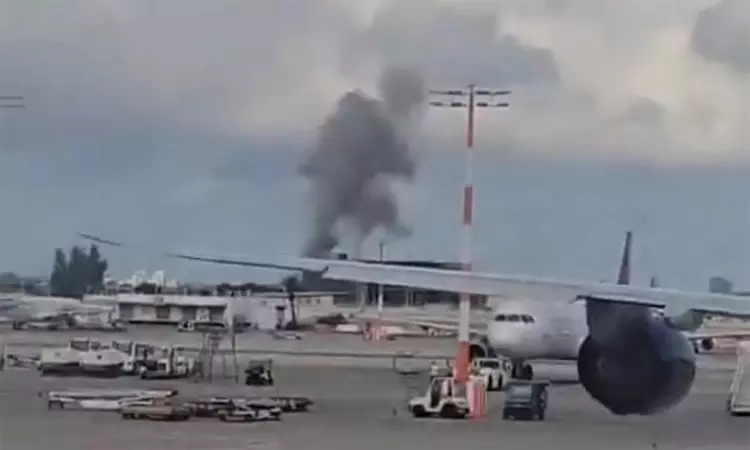 ஹவுதி கிளர்ச்சியாளர்கள் டிரோன் தாக்குதல்: இஸ்ரேல் விமான நிலையம் கடும் சேதம் ஹவுதி கிளர்ச்சியாளர்கள் டிரோன் தாக்குதல்: இஸ்ரேல் விமான நிலையம் கடும் சேதம்