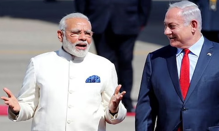 இஸ்ரேலுக்கு ஆதரவு -  பிரதமர் மோடிக்கு நன்றி தெரிவித்த நெதன்யாகு