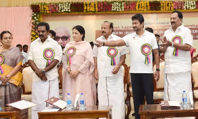 முன்னேற்றம், சமூகநீதிக்காக திமுக அரசு செயல்பட்டு வருகிறது - உதயநிதி ஸ்டாலின் பேச்சு