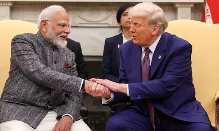 அமெரிக்க ஜனாதிபதி டிரம்புடன் பேச்சுவார்த்தை நடத்த ஆவலுடன் காத்திருக்கிறேன் - பிரதமர் மோடி