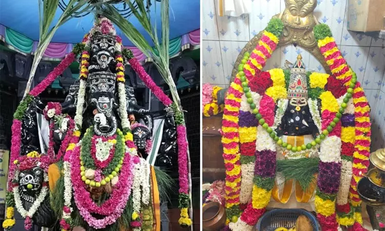 சங்கடஹர சதுர்த்தி: சிறப்பு அலங்காரத்தில் அருள்பாலித்த விநாயகப்பெருமான்