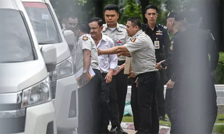 தாய்லாந்தில் மீண்டும் சிறைக்கு அனுப்பப்பட்ட பிரதமர்