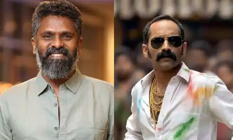 Meiyazhagan director C Prem Kumars next to star Fahadh Faasil Meiyazhagan director C Prem Kumars next to star Fahadh Faasil