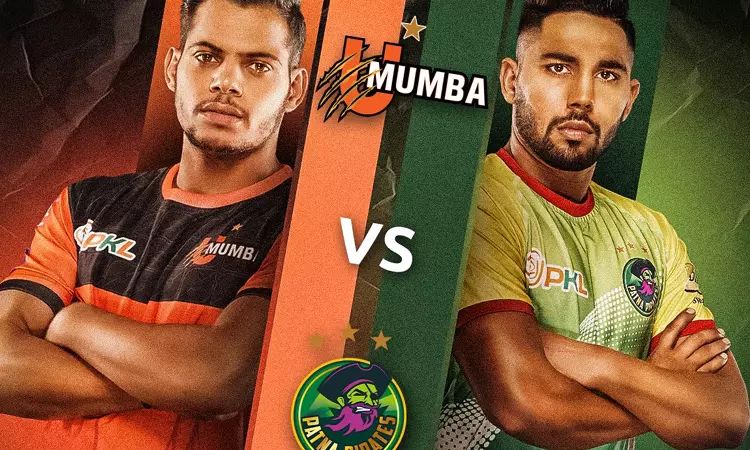புரோ கபடி லீக்: யு மும்பா- பாட்னா பைரட்ஸ் இன்று மோதல்