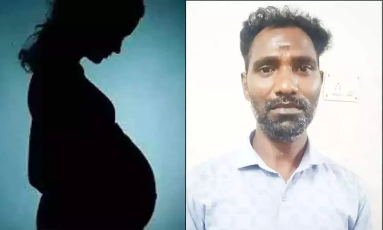 சிறுமியை கர்ப்பமாக்கிய தொழிலாளிக்கு 20 ஆண்டுகள் சிறை - போக்சோ கோர்ட்டு தீர்ப்பு