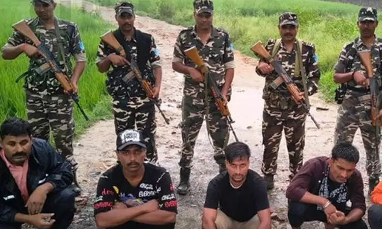 இந்தியாவுக்குள் ஊடுருவ முயன்ற நேபாள சிறை கைதிகள் - பாதுகாப்புப் படை நடவடிக்கையால் கைது