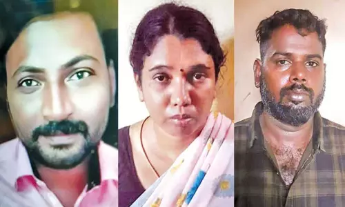 கள்ளக்காதலுக்கு இடையூறாக இருந்த கணவர்... கொலை செய்து நாடகமாடிய மனைவி கைது கள்ளக்காதலுக்கு இடையூறாக இருந்த கணவர்... கொலை செய்து நாடகமாடிய மனைவி கைது