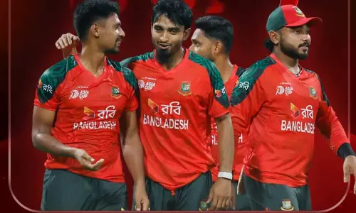 ஆசிய கோப்பை: வங்காளதேசத்துக்கு 144 ரன்கள் இலக்கு நிர்ணயித்த ஹாங்காங் அணி