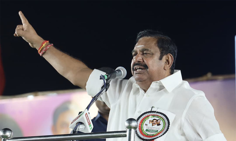 திருப்பூர், பல்லடத்தில் எடப்பாடி பழனிசாமி இன்று பிரசாரம்