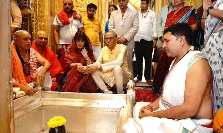 அயோத்தி ராமர் கோவிலில் மொரீசியஸ் பிரதமர் சாமி தரிசனம்