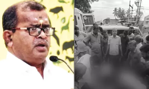 கார் ஏற்றி முதியவரை கொன்ற பேரூராட்சி தலைவர்.. விபத்து நாடகமாடியது அம்பலம்