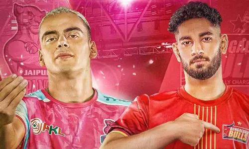 புரோ கபடி லீக்: ஜெய்ப்பூர் - பெங்களூரு புல்ஸ் அணிகள் இன்று மோதல் புரோ கபடி லீக்: ஜெய்ப்பூர் - பெங்களூரு புல்ஸ் அணிகள் இன்று மோதல்