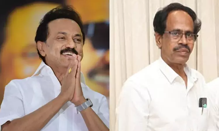 இந்திய கம்யூனிஸ்டு கட்சியின் மாநில செயலாளராக மு.வீரபாண்டியன் தேர்வு - மு.க.ஸ்டாலின் வாழ்த்து இந்திய கம்யூனிஸ்டு கட்சியின் மாநில செயலாளராக மு.வீரபாண்டியன் தேர்வு - மு.க.ஸ்டாலின் வாழ்த்து