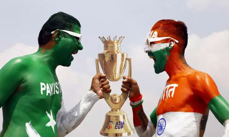 இந்தியா-பாகிஸ்தான் போட்டியை புறக்கணியுங்கள் - சமூக வலைதளத்தில் வலுக்கும் எதிர்ப்பு