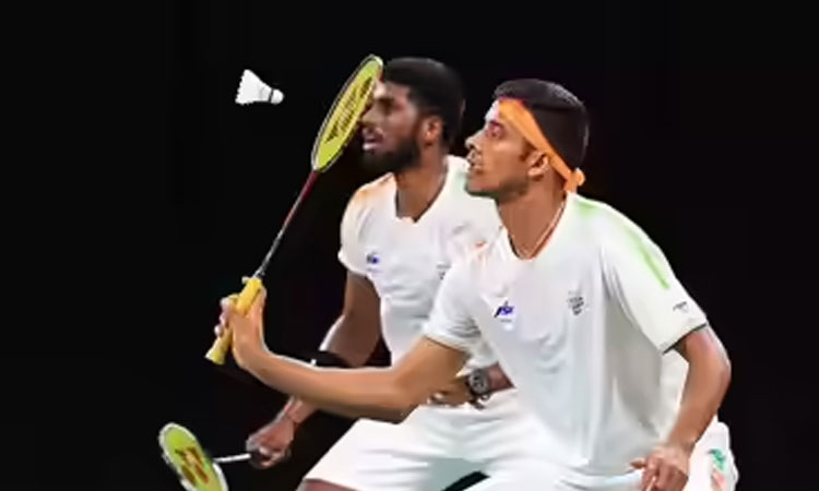 ஹாங்காங் ஓபன் பேட்மிண்டன்: சாத்விக்-சிராக் ஜோடி இறுதிப்போட்டிக்கு முன்னேற்றம்