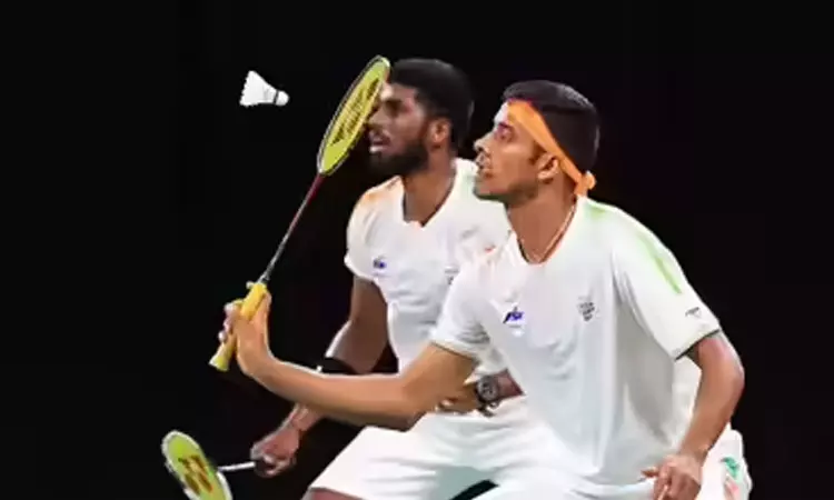 ஹாங்காங் ஓபன் பேட்மிண்டன்: சாத்விக்-சிராக் ஜோடி இறுதிப்போட்டிக்கு முன்னேற்றம் ஹாங்காங் ஓபன் பேட்மிண்டன்: சாத்விக்-சிராக் ஜோடி இறுதிப்போட்டிக்கு முன்னேற்றம்