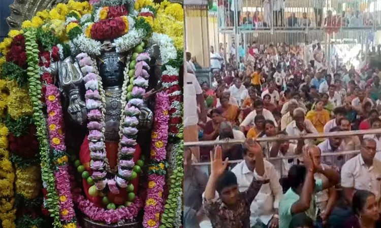 தேய்பிறை அஷ்டமி:  பைரவருக்கு சிறப்பு பூஜை