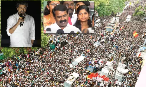 “ரஜினி, அஜித், நயன்தாரா வந்தால் இதை விட இரு மடங்கு கூட்டம் வரும்..” - விஜய் பரப்புரை குறித்து சீமான் விமர்சனம்