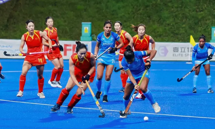 மகளிர் ஆசிய கோப்பை ஆக்கி:  இந்தியாவை வீழ்த்தி சீனா சாம்பியன்