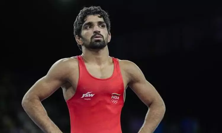 உலக மல்யுத்த போட்டி: இந்திய வீரர் அமன் செராவத் தகுதி நீக்கம்.. காரணம் என்ன..?