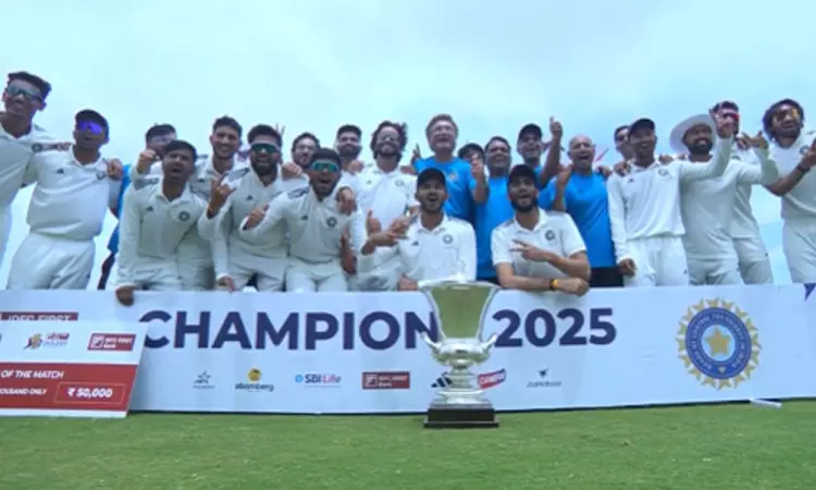 துலீப் கோப்பை: ரஜத் படிதார் தலைமையிலான மத்திய மண்டல அணி சாம்பியன்