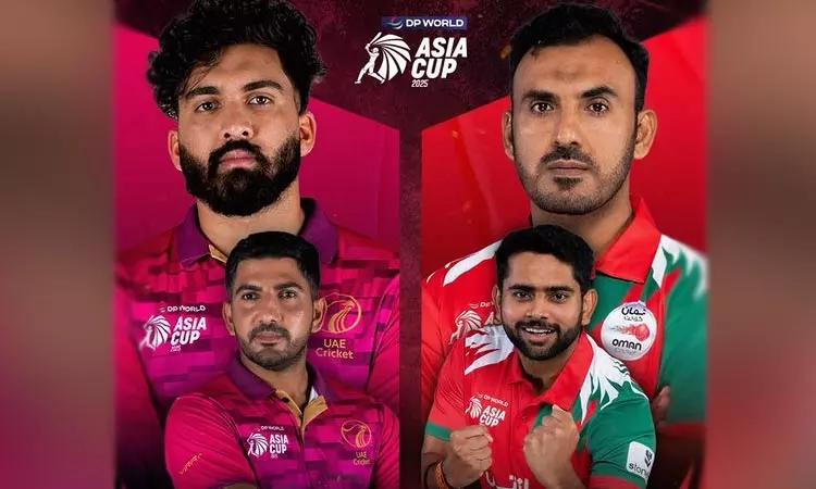ஆசிய கோப்பை கிரிக்கெட்: டாஸ் வென்ற ஓமன் அணி பந்துவீச்சு தேர்வு